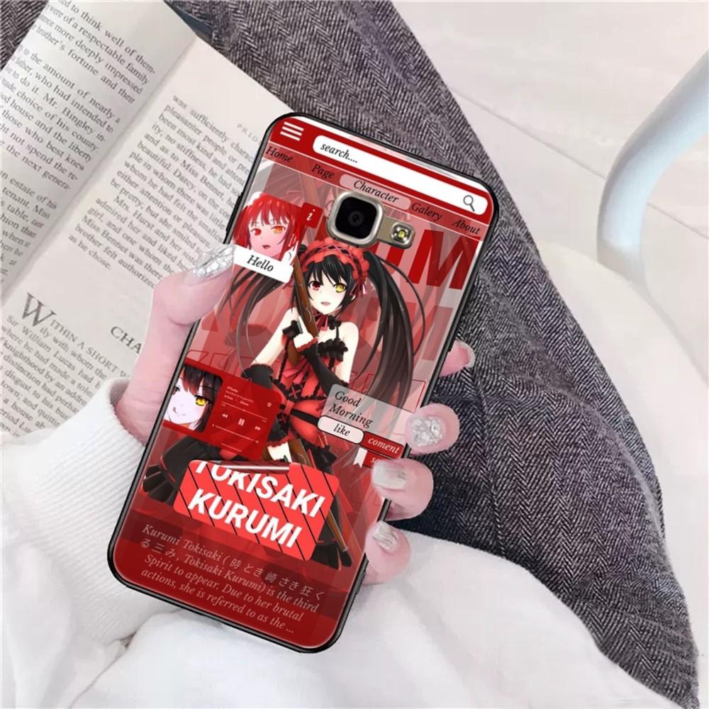 Чехол для телефона Date A Live Kurumi Tokisaki с аниме для Samsung A 10, 11, 12, 13, 20, 21, 22, 30, 31, 32, 40, 51, 52, 53, 70, 71, 72, 73, 91, 13