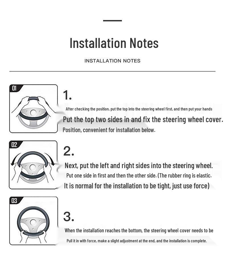 Чехол рулевого колеса из натуральной кожи для моделей Kia: K3, Sportage, K5, Forte, K2, Cerato, KX3, KX Cross, K4, Seltos