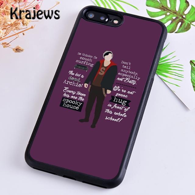 Krajews American TV Riverdale Jughead Jones Phone Case For iPhone 17 Air 16 15 14 plus 11 12 13 pro max Plus coque Fundas