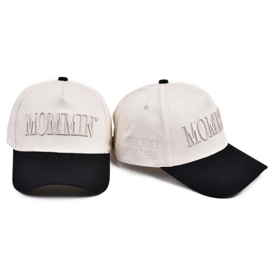 Женская бейсболка, регулируемая, хлопковая, с вышитыми буквами, бейсболка для улицы, кепка с хвостиком, для повседневной носки