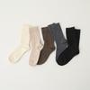 LOEIL Wool Plain Socks - 5 Colors