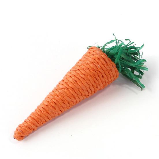 Деревянный домик-укрытие для хомяка, аксессуары для клетки, набор из 8 натуральных жевательных игрушек с плетеным морковным шариком и палочками для кролика, зайца, шиншиллы, морских свинок, песчанок