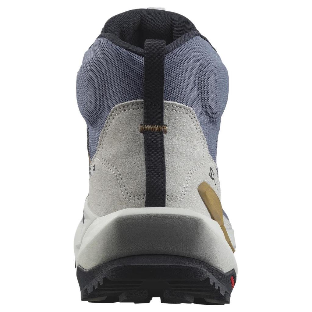 SALOMON Elixir Comfortable Versatile Supportive Mid-Top Hiking Shoes Men Hiking Shoes Gray L47576600