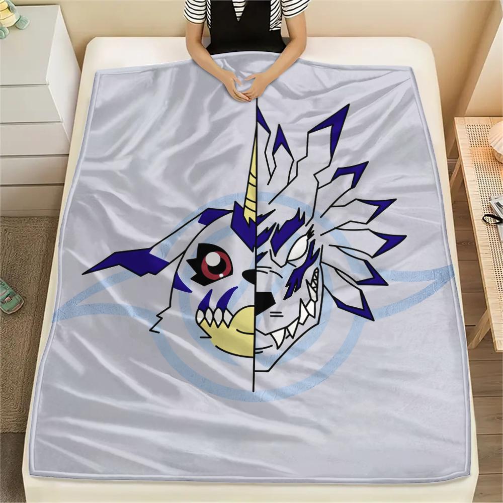 Digimon Blanket, Digimon Fan Bedroom Throw, Ideal Gift