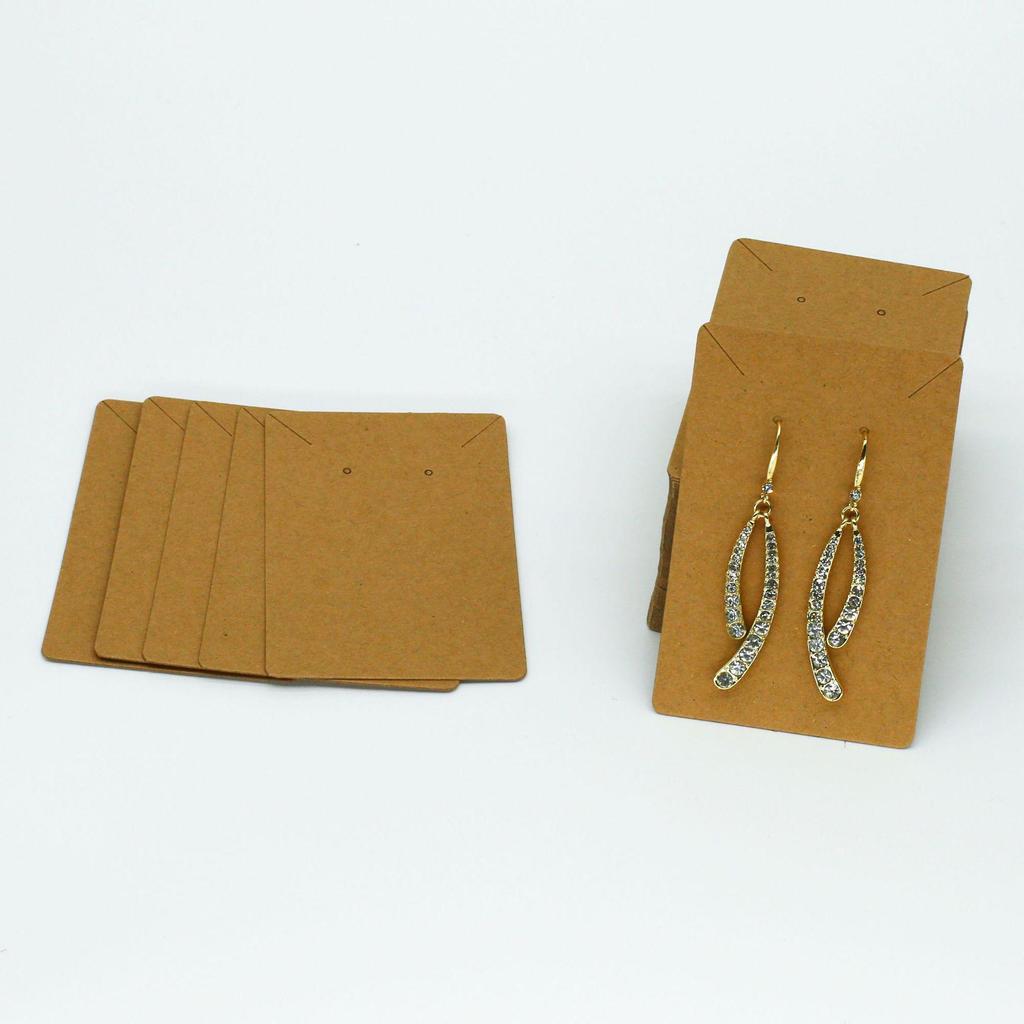 Трехцветный картон для ожерелий и серег 6x9 см - Лидер продаж для демонстрации ювелирных изделий