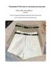 Women's High-Waisted A-Line Casual Suit Shorts - Slimming, Loose, Versatile, Summer Outerwear