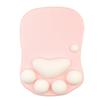 Mouse Pad Ergonomic Soft Comfortable Skidproof Base Cute Cat Claw Paw Mouse Pad for Homes Office