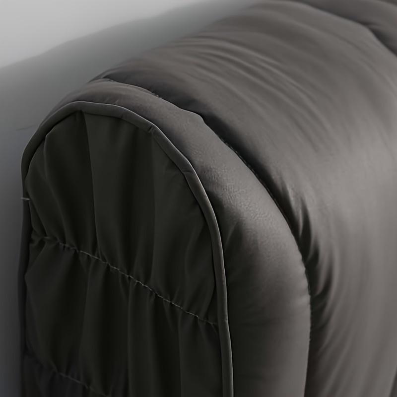 Luxury All-inclusive Thicken Quilted Headboard Cover Technology Cloth Bed Head Cover Solid Color Dust Protector Cover Easily Clean Headboard Cover