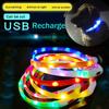 Светодиодный ошейник для собак, перезаряжаемый от USB, светящийся ошейник для защиты от потери/автомобильной аварии, ошейник для щенка, светодиодные товары для собак, товары для домашних животных