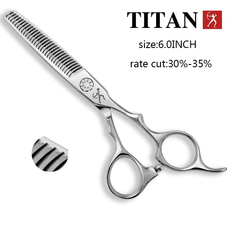 TITAN Professional Hair Scissors Barber Cut Hairdressing Tool 6.0inch