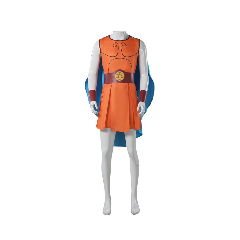 Hercules Cosplay Attire With Durable Polyester Fabric For Halloween And Roleplaying Events