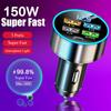 Автомобильное зарядное устройство 150 Вт 4 Usb Type C Pd Быстрая зарядка для Iphone 14 Pro Max 13 12 11 Mini Xs Huawei Xiaomi Oppo Oneplus мобильного телефона