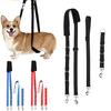 3Pcs Pet Grooming Kit with Grooming Ring Multi-functional Adjustable Extension Strap Pet Grooming Rope