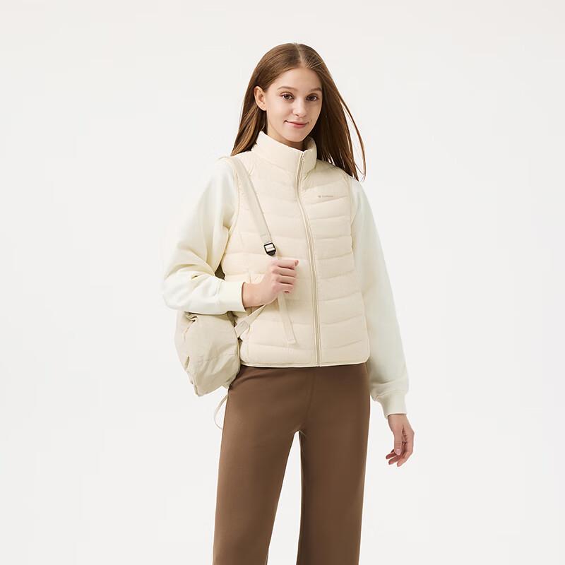 Tanboer Women's Lightweight Stand-Collar Down Vest TB5330102A