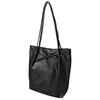 Tote Large Synthetic Shoulder Vertical R63 Black [Cross Marberry] Bag, Large, Ladies, Cute, Capacity, Cute, Stylish, A4, Adults, Commuting, Vertical,