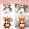 Jerry Plush Toy Cat Mouse Tom Cat Doll Stuffed Animal Children's Gift Rat Year Mascot