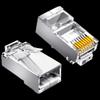 SAMZHE Экранированные разъемы RJ45 Ethernet Cat6 SJ-P6100