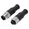 Pair for NMEA2000 Male Female Terminator Resistor 5Pin M12 Thread IP67 Waterproof for Lowrance Networks