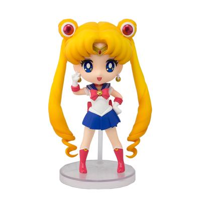 TAMASHII NATIONS Figuarts Mini Сейлор Мун Переиздание 90мм Окрашенная ПВХ и АБС Подвижная Фигурка - Коллекционная Сейлор Мун