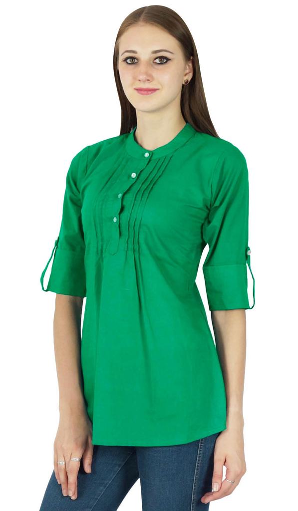 Boho Top Dress Solid Wear Casual Tunic Women Clothing Cotton Summer Sundress