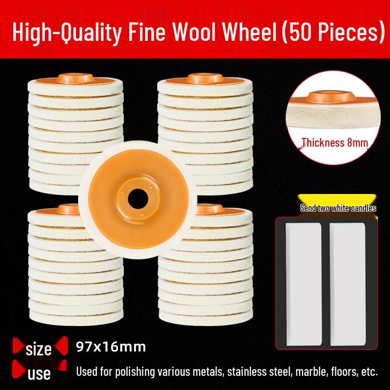 Полировальный круг из алюминиевого сплава для угловой шлифмашины - Инструмент для зеркальной полировки металла для нержавеющей стали