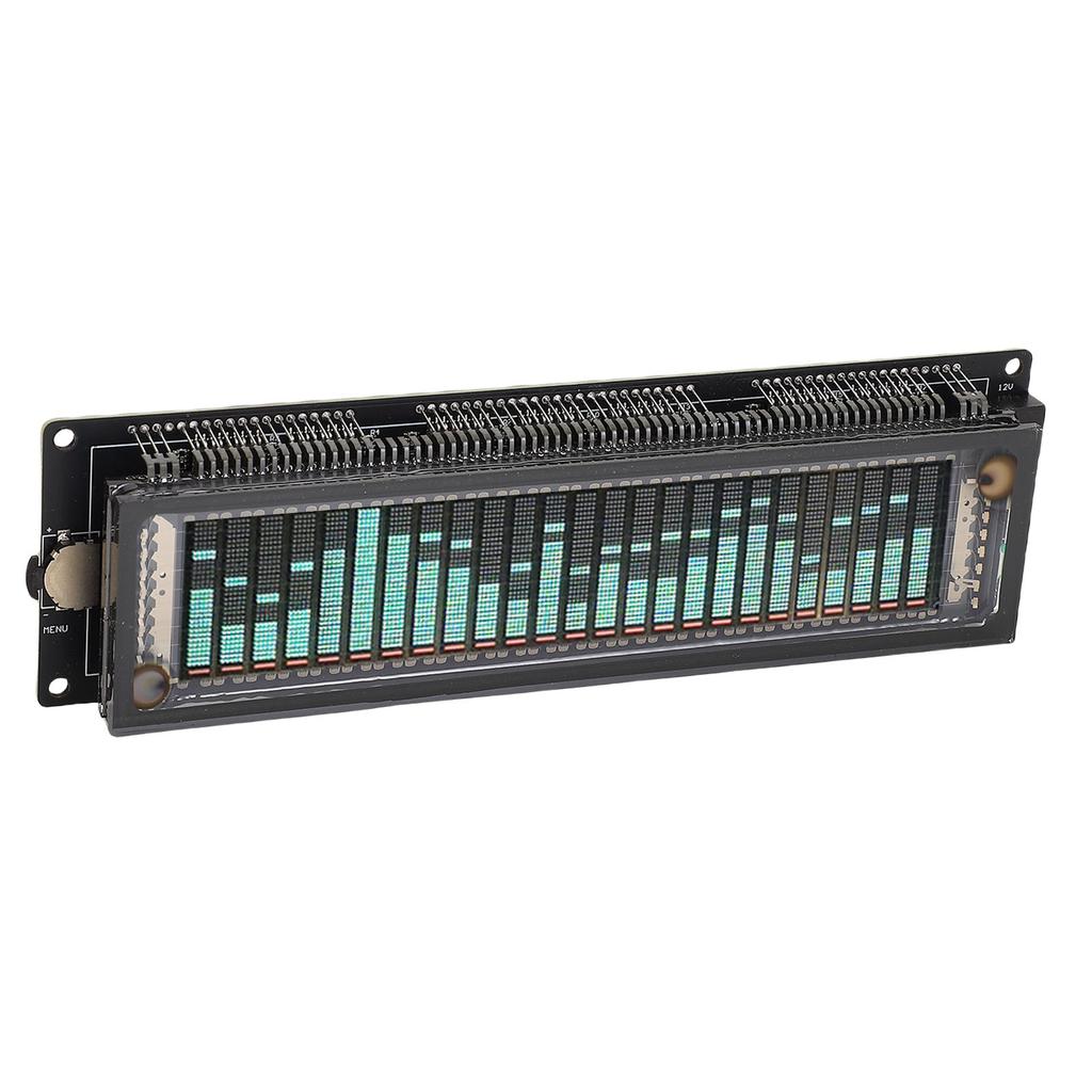 Sound Spectrum Analyzer 32Hz-20KHz High Resolution Adjustable Bringhtness Transparent Shell VFD LED 