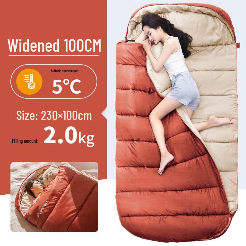 Beishanlang Adult Outdoor Envelope Sleeping Bag