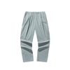 Lifestyle Series Solid Color Mid-Rise Breathable Versatile Straight Leg Casual Pants Men Bottoms Stone-Carving-Gray 152528502-2