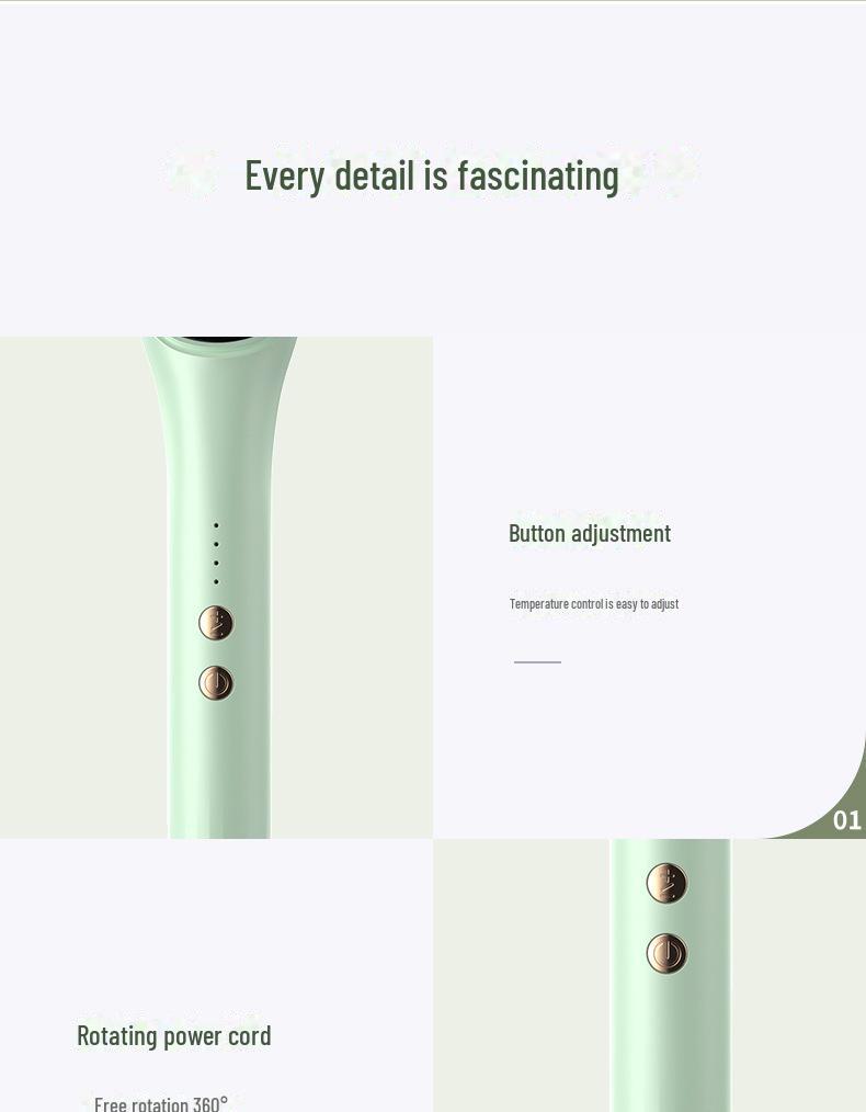 Расческа и щипцы для завивки волос с двойным действием и отрицательными ионами - Ленивая плойка для выпрямления и завивки волос