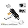 5 In 1 Type-c Reader Multi-function Multifunction Usb Type C/Usb /Micro Usb/Tf Memory Card Reader OTG Card Reader