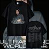 Летний тур Lorde Ultrasound World Tour Мерч Lorde Графическая Новая Универсальная для Женщин/Мужчин 100% Чистый Хлопок Футболка с Принтом Y2k