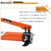 Bonvoisin Hydraulic Jack, Bottle Jack, Compact, 5t Lifting Capacity, for Construction, Machinery, Disaster Relief, and Tight Spaces, Includes Japanese