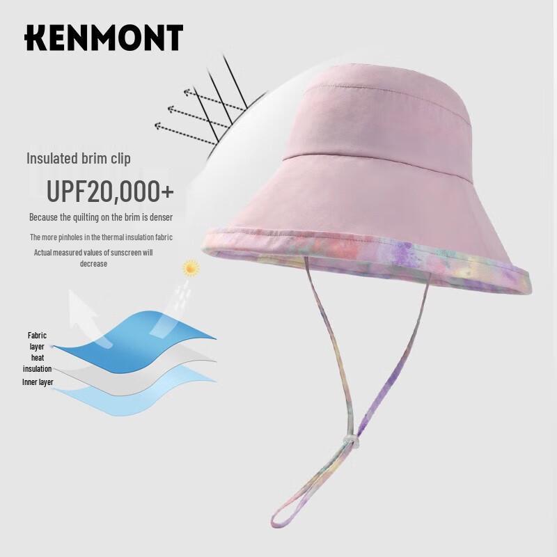Kenmont Women's Anti-UV Large Brim Fisherman Hat