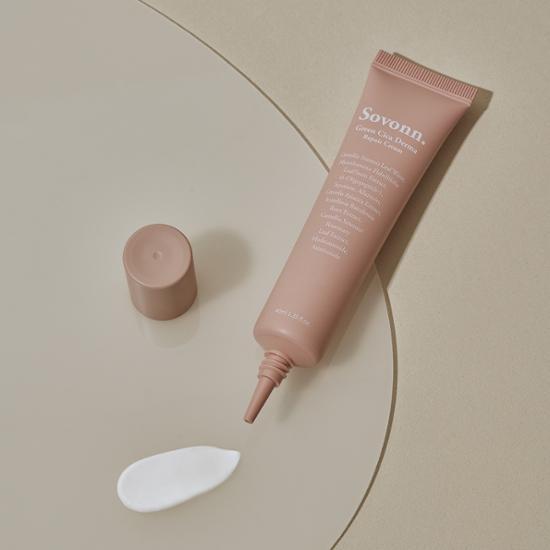 Sovonn Восстанавливающий крем Green Cica Derma 40 мл