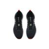 Li Ning Дышащие повседневные кроссовки с мягкой амортизацией, низкие, мужские, черные с белым ARSR019-2