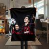 Brazilian footballer Kaká pattern Flannel Blanket, High quality Comfortable for All Seasons, Home Decor, Warmth and Comfort, Perfect for Gifts.