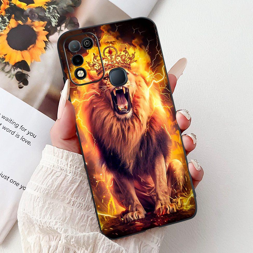 Для Infinix Hot 10 X682C 10s X689B 10play X688C Задняя крышка Для Infinix Hot 10 Play Чехол Ударопрочный Модный Милый Мультяшный Силикон