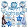 Frozen Birthday Decorations, Frozen Balloons, Happy Birthday Balloons, Decorations for Events, Kids' Birthday Parties, Cake and Cupcake Toppers,
