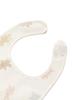 Gelato Pique Baby Plush Print Mealtime Bib PBGG251619 OWHT F