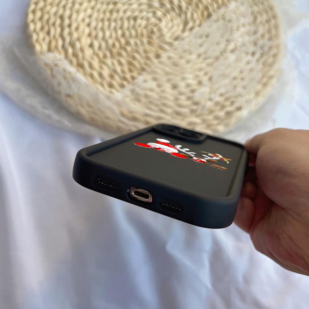 N101 Merry Christmas art Soft Angel Eyes Phone Cases для iPhone 16 15 14 13 11 Pro Max 8 7 6s Plus 12 mini XR XS Max SE Shockproof Cover