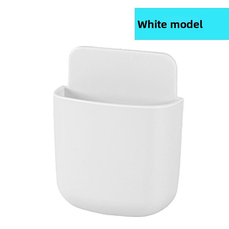 Настенный ящик для хранения пульта, зарядного устройства для телефона и аксессуаров Современный простой дизайн, многоцелевой держатель