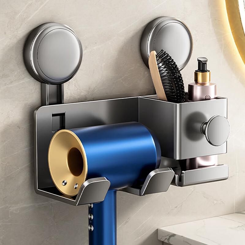 Прочная настенная двойная вешалка для полотенец на присосках без сверления для ванных комнат