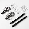 Universal Hood Pin Kit Bonnet Hood Pins Lock Latch Kit Aluminum Racing Latch Catch Pin Key Locking Kit Car Accessories Replace