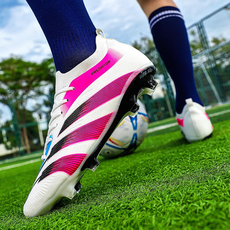 Новые низкие мужские и женские футбольные бутсы с длинными ногтями, сломанные ногти, тренировочные бутсы для соревнований, мужские и женские взрослые спортивные футбольные бутсы