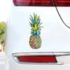 JT150#7x17cm Colorful Pineapple, Multicolor Graphic Funny Car Sticker For Laptop, Bottle, Car, Truck, Motorcycle Decal