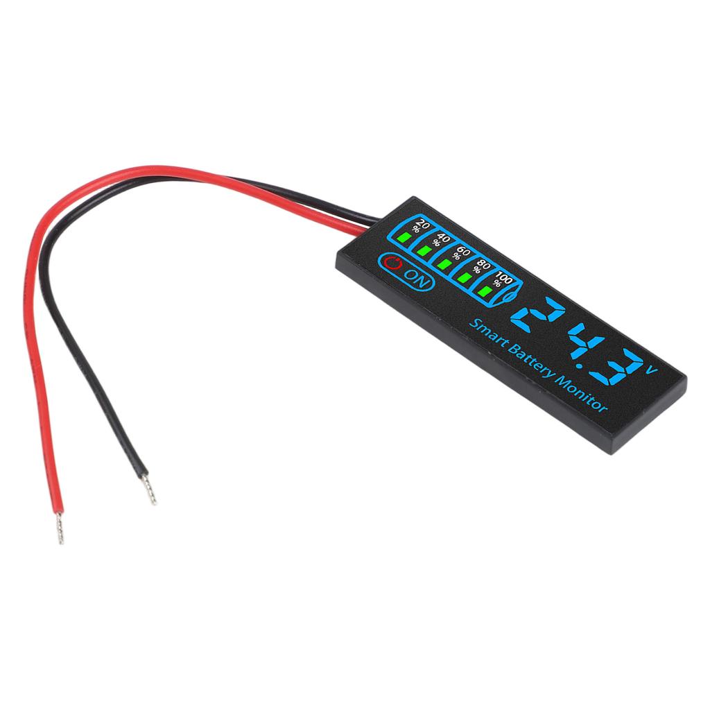ABS Material Battery Power Display LED Voltage Indicator Voltage Alarm