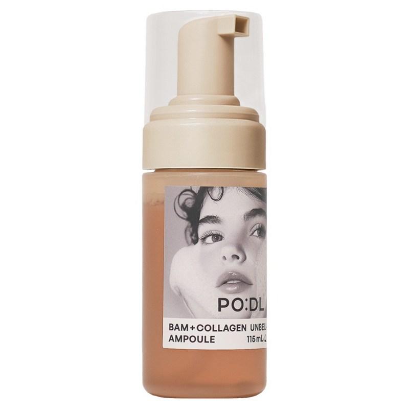 Podle Collagen Bubble Ampoule 115ml Dewy Glow Firming Serum Pore Ampoule, 1 pcs
