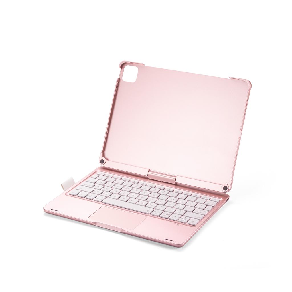 Pencil Holder Touchpad Keyboard Rotation Backlit Keyboard Case for iPad Pro 11 Inch