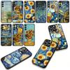 Starry Night Van Gogh Sky Art Cover for Samsung Galaxy A36 A17 A26 A07 A35 A54 A53 A13 A33 A34 S8 S9 S20 S21 FE S10 Plus Case