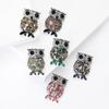 Personalized Retro Owl Brooch Fashion Elegant Rhinestone Bird Pin Clothing Accessories